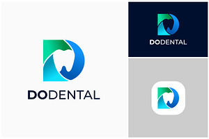 Letter D Dental Tooth Logo, a Branding & Logo Template by ika trisiana