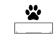 Heartfelt paw print memorial plaque, an Illustration by Amazin_art (Thumbnail 2 of 32)