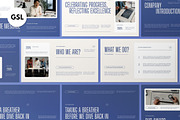 Company Profile Google Slide, a Presentation Template by graphicook (Thumbnail 1 of 4)