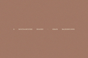 6 Mocha-Mousse Grain Background