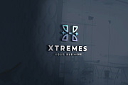 Xtremes Abstract X Sparkle Logo, a Branding & Logo Template by Design_Planet (Thumbnail 3 of 3)