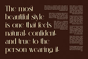 Mattgin Elegant Serif Font, a Serif Font by Perfectype (Thumbnail 3 of 8)