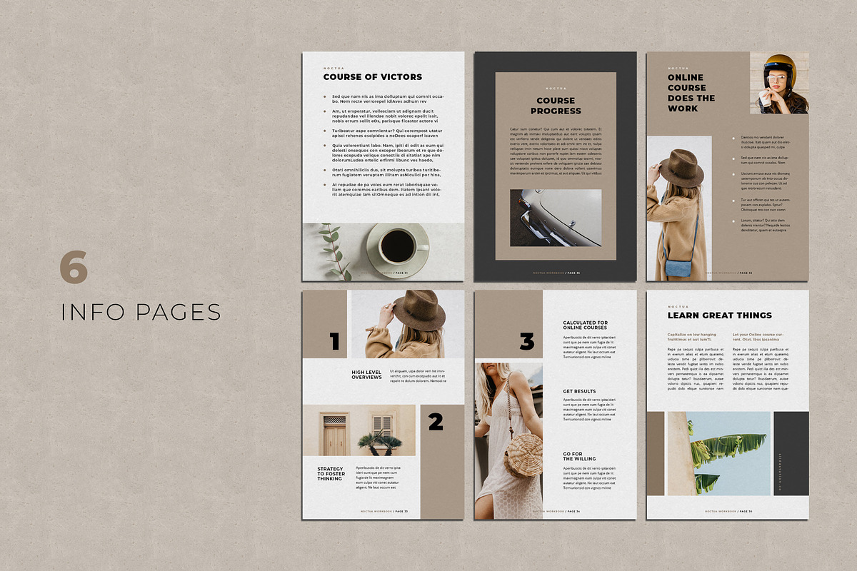 Noctua Workbook Template, a Brochure Template by SlideStation (Photo 13 of 18)