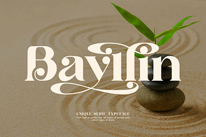 Bayllin Unique Serif Typeface