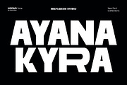 Korna, a Sans Serif Font by Ideal Eksis (Thumbnail 4 of 18)