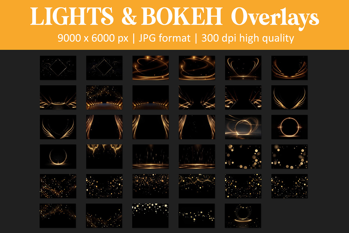 Bokeh Light Ring Overlays, an Object Graphic by DreamyOverlay (Photo 8 of 8)