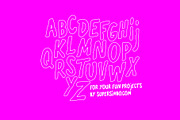 Still Weird | Hand Drawn Letters, a Handwritten Font by Supersimbo © (Thumbnail 7 of 8)