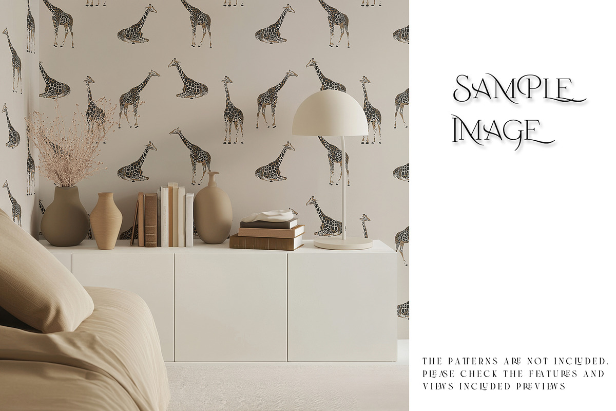 Wallpaper Mockups PSD and PNG, a Product Mockup by mock-ups (Photo 10 of 12)