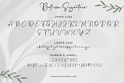 Bellissa Modern Signature Font, a Script Font by Basnistudio (Thumbnail 8 of 10)