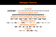 Dulblak script - a reverse contast, a Script Font by Brainware Graphic (Thumbnail 3 of 9)
