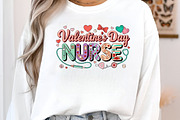 Valentine's Day Nurse Sublimation, an Illustration by Designking (Thumbnail 3 of 6)