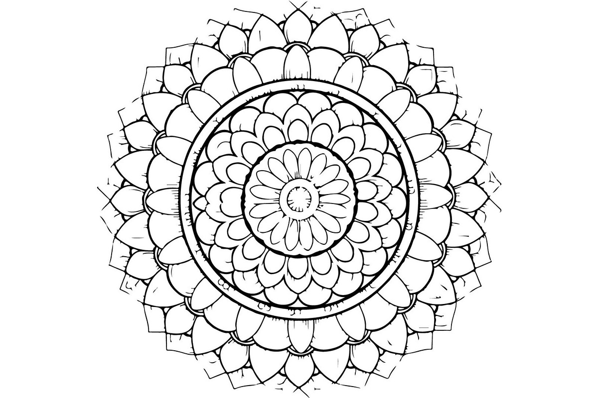Decorative Mandala Flower, an Object Graphic by Designer_Momina (Photo 5 of 20)