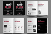 Resume Booklet Template, a Resume Template by MightyDesign (Thumbnail 2 of 6)