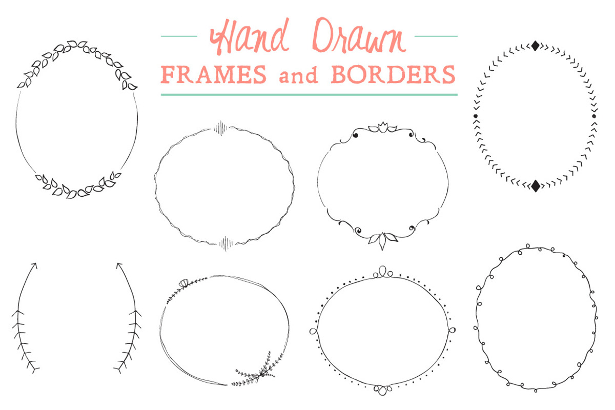 Hand Drawn Frames and Borders