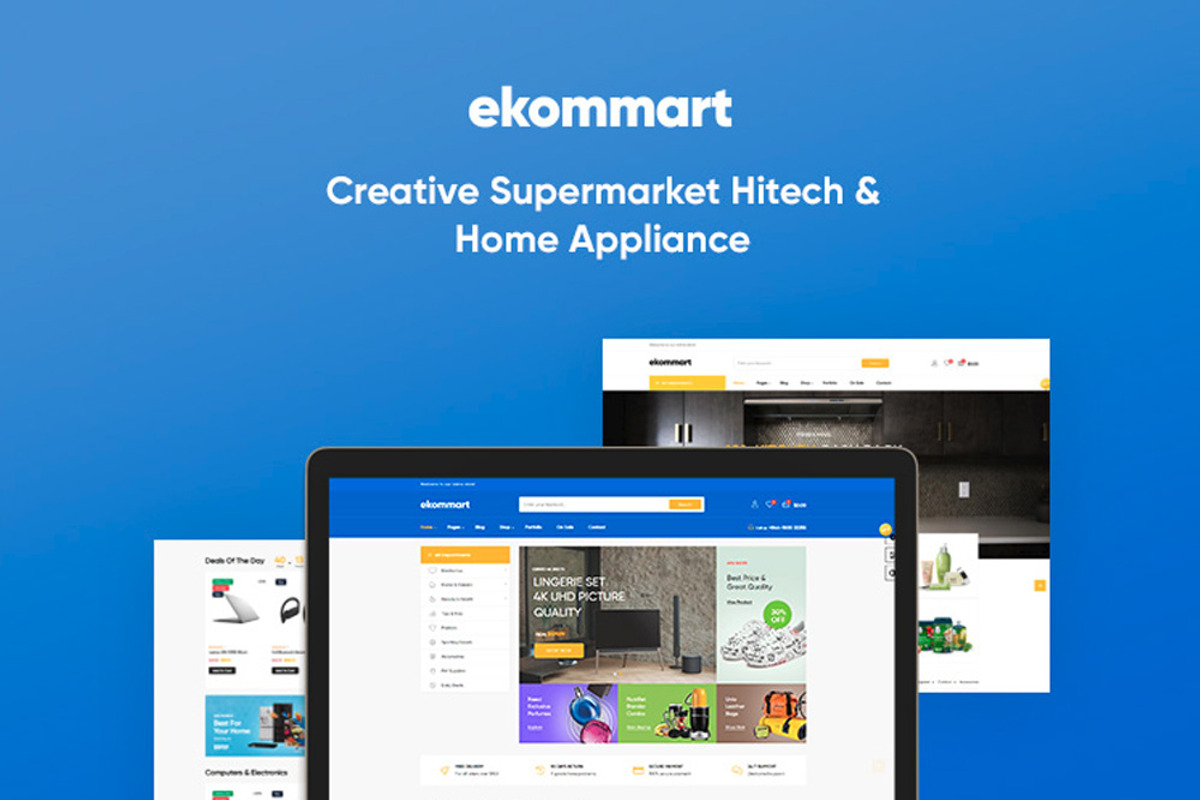 LEO EKOMMART SUPERMARKET HITECH & HO, a Bootstrap Template by LeoTheme (Photo 3 of 11)