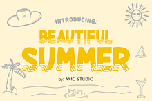 Beautiful Summer - Summer Font Types