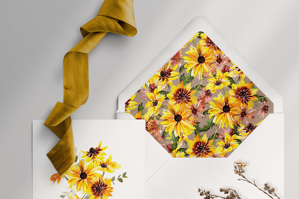 Watercolor flower - Halloween Fall, an Illustration by Beigetime (Photo 4 of 12)