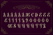 Birstein, a Font by ilhamtaro (Thumbnail 8 of 10)
