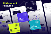 Coinbank - Crypto Wallet & Trading, an UI Kit Template by Creative Perspective (Thumbnail 3 of 8)