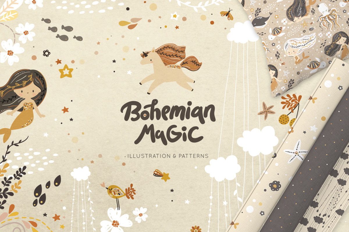 Bohemian Magic illustration, an Animal Illustration by Magic & Dreams (Photo 1 of 7)