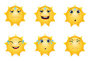 Sun Emoticons, an Emoji Icon by land art (Thumbnail 7 of 13)