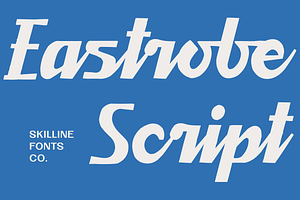 SFC Eastrobe, a Script Font by Skilline Supply Co.