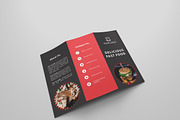 Fast Food Tri-fold Brochures, a Brochure Template by Creatricks (Thumbnail 1 of 2)