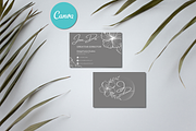 Aesthetic Business Card Template, a Business Card Template by WynterLife Studio (Thumbnail 3 of 6)