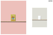 A6/B6/A5 CARDS ON BOBBIN SHELVES, a Merchandise Mockup by MCKP*ME (Thumbnail 4 of 9)