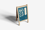 Sign Board Mockup, an Advertising Mockup by Indah (Thumbnail 3 of 6)