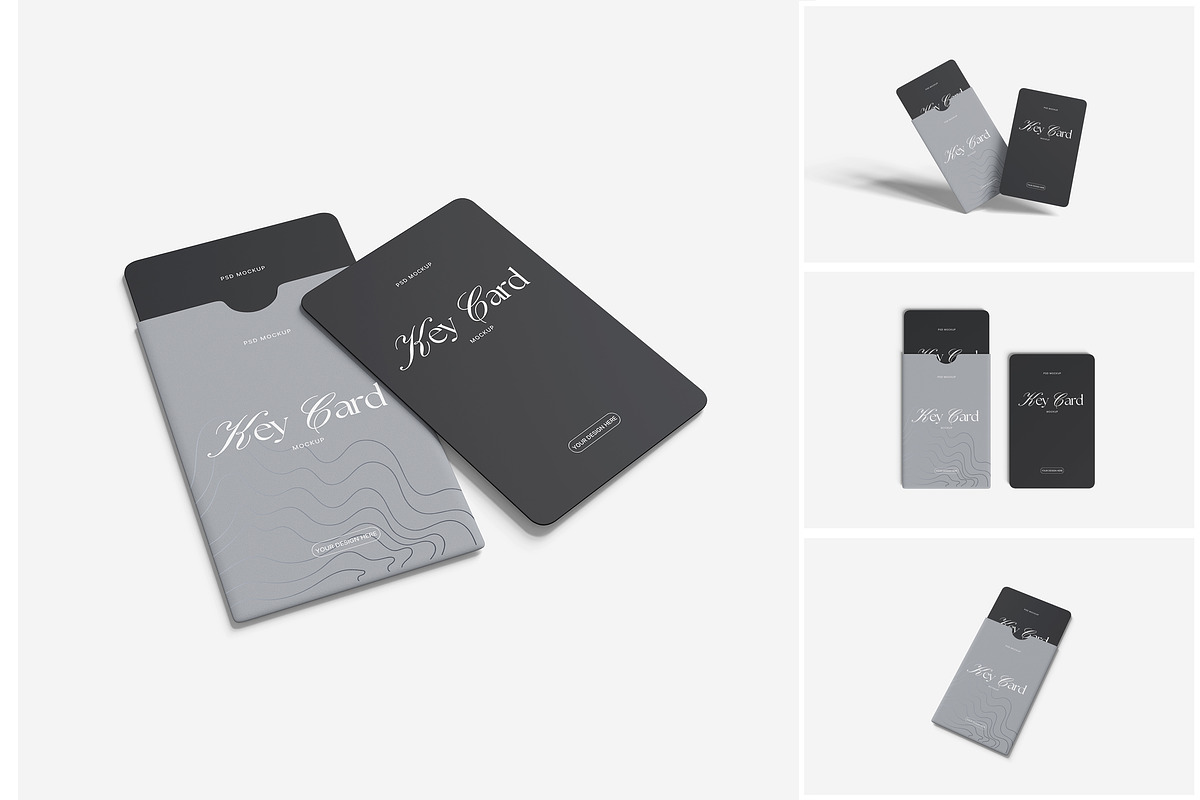 Keycard Mockup, a Product Mockup by MrLetters (Photo 1 of 5)