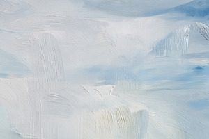 Abstract oil painting showcasing gentle textures and soft brush, a Decorative Illustration by Studio ANNA