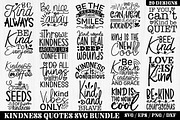 Kindness Quotes SVG Bundle, a Graphic by akazaddesign (Thumbnail 2 of 7)