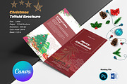 Christmas Trifold Brochure, a Brochure Template by crazyOWL (Thumbnail 1 of 4)