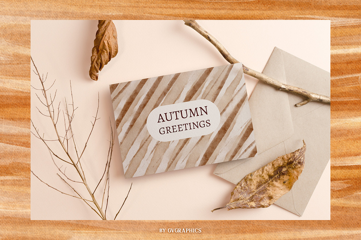 Afra | Autumn Backgrounds and Frames, a Background Graphic by GVGraphics (Photo 7 of 13)