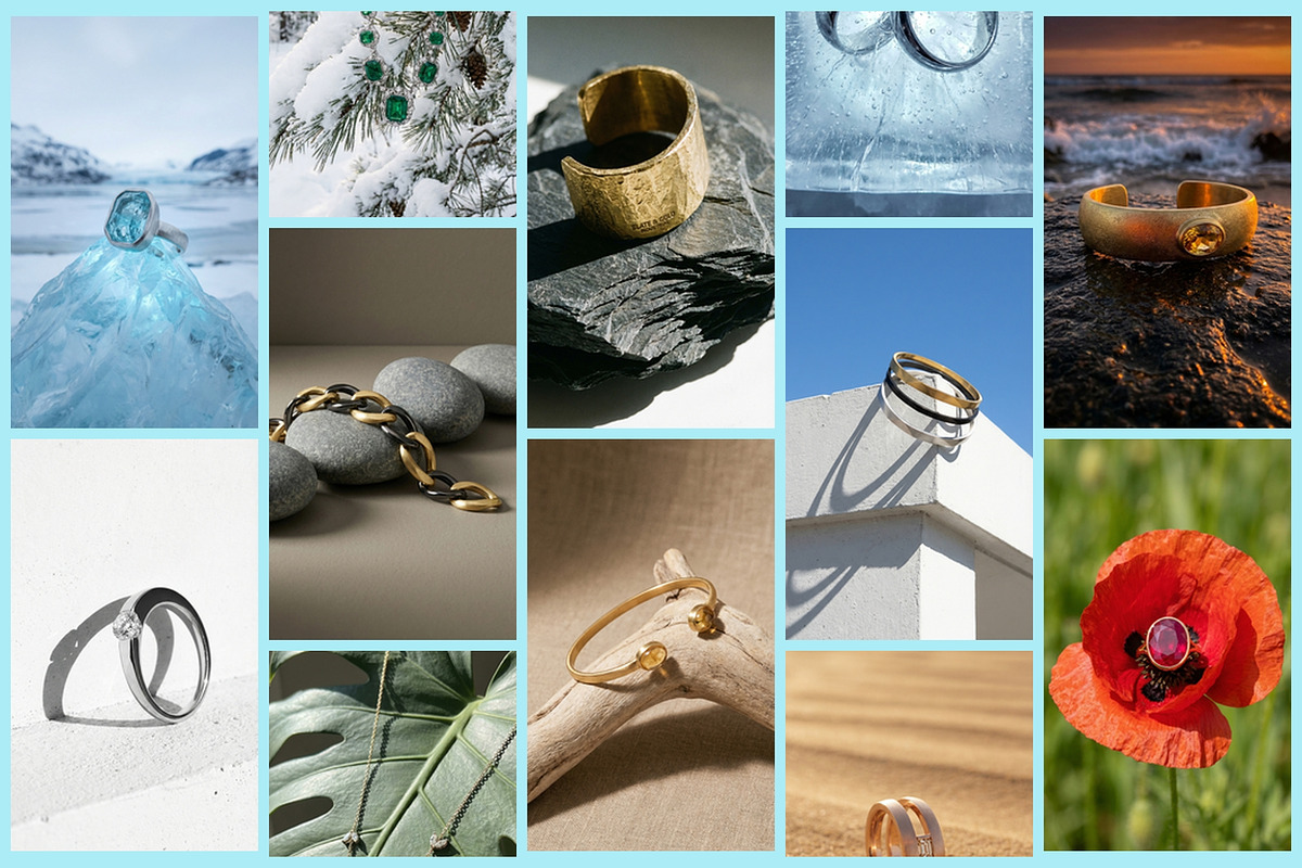 Golden Adornments, a Background Graphic by AI Petr Creative Agency (Photo 4 of 7)