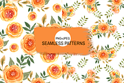 7  Watercolor seamless patterns, a Pattern Graphic by TATIANA_GERICH (Thumbnail 2 of 4)