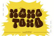 MOMO TOMO - Graffiti Pop Bubble Font, a Sans Serif Font by Casloop Studio (Thumbnail 1 of 9)
