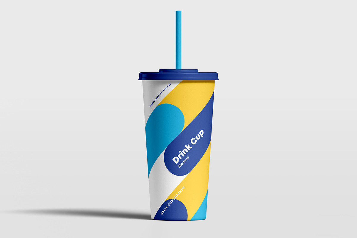 Drink Cup Mock-up, a Cups & Container Mockup by Yogurt86 (Photo 2 of 8)