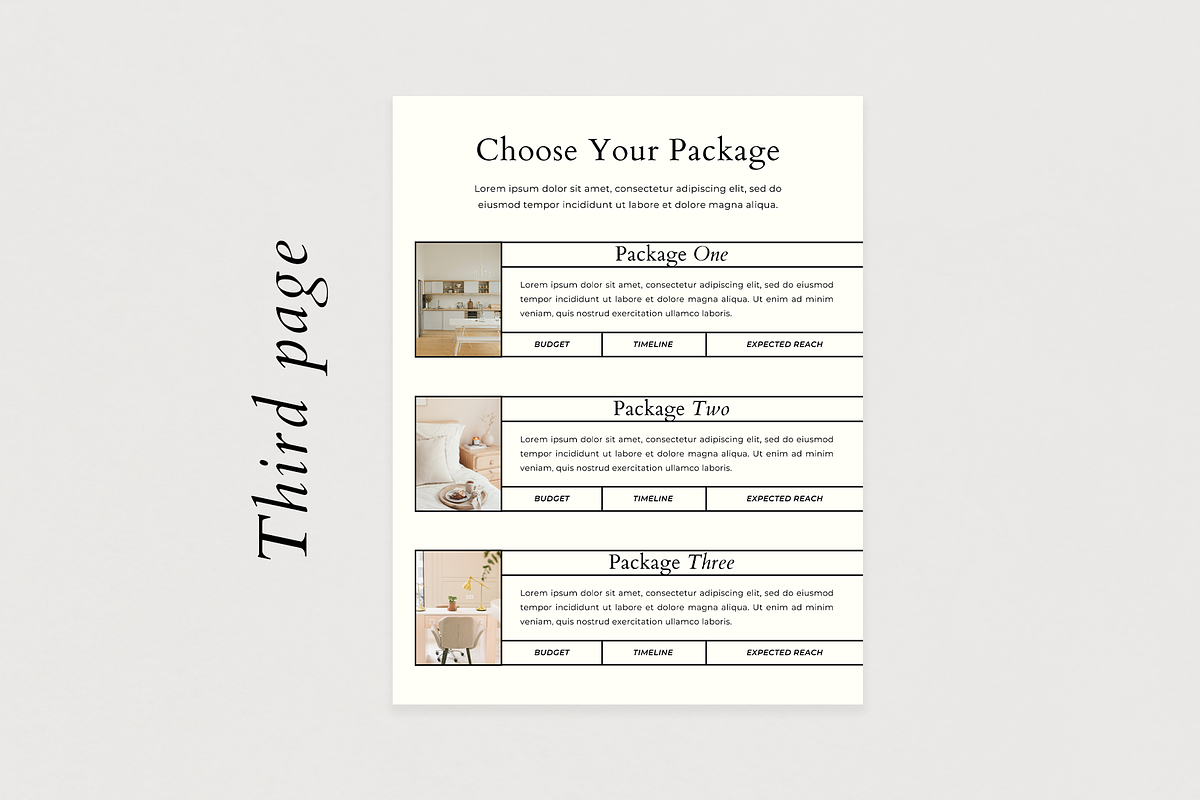3-page Media Kit for Course Creators, a Brochure Template by Ralony (Photo 4 of 5)