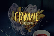Crinkle - Bonus Script, a Font by OnTheSpotStudio (Thumbnail 1 of 4)
