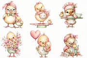 Whimsical Mother's Day chick Clipart, an Illustration by Designworld (Thumbnail 3 of 8)