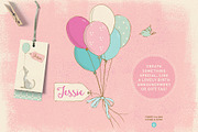 Free Spirit Vintage Summer Kit, an Illustration by Lisa Glanz (Thumbnail 5 of 10)