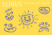 Dos Crayones 2 textured fonts, a Handwritten Font by Fat Hamster (Thumbnail 15 of 18)