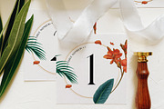Fancy Tropical Wedding Suite, an Invitation Template by BlueRobinDesignShop (Thumbnail 6 of 13)