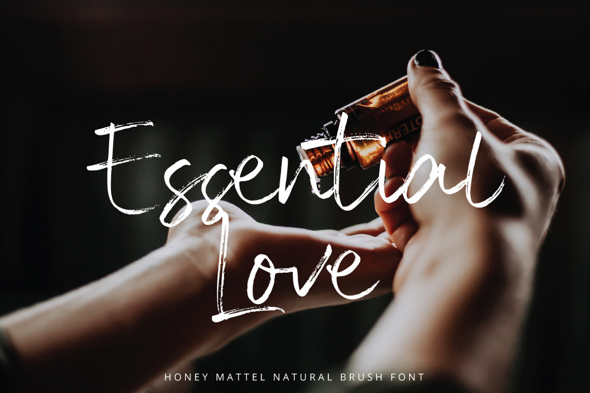 Honey Mattel - Carefree Brush, a Handwritten Font by tebaltipislab (Photo 10 of 12)