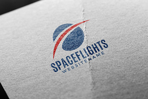 Set Of Space Logos