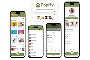 Pet Adoption & Mating App UI kit, an UI Kit Template by Trushit's Shop (Thumbnail 3 of 8)