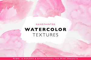 32 Watercolor Textures & Templates