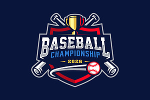 Baseball tournament logo